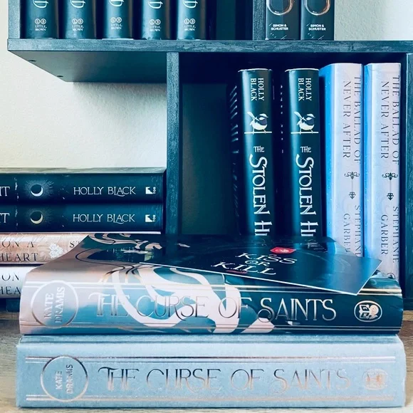 Fairyloot Exclusive Signed Edition The Curse of Saints by Kate Dramis
